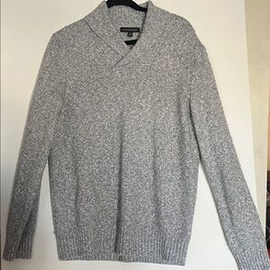 Banana Republic Gray Turtleneck Sweater